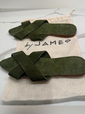 By James Alex Cross Sandal - Size 9 - Emerald - NWT GORG!!!